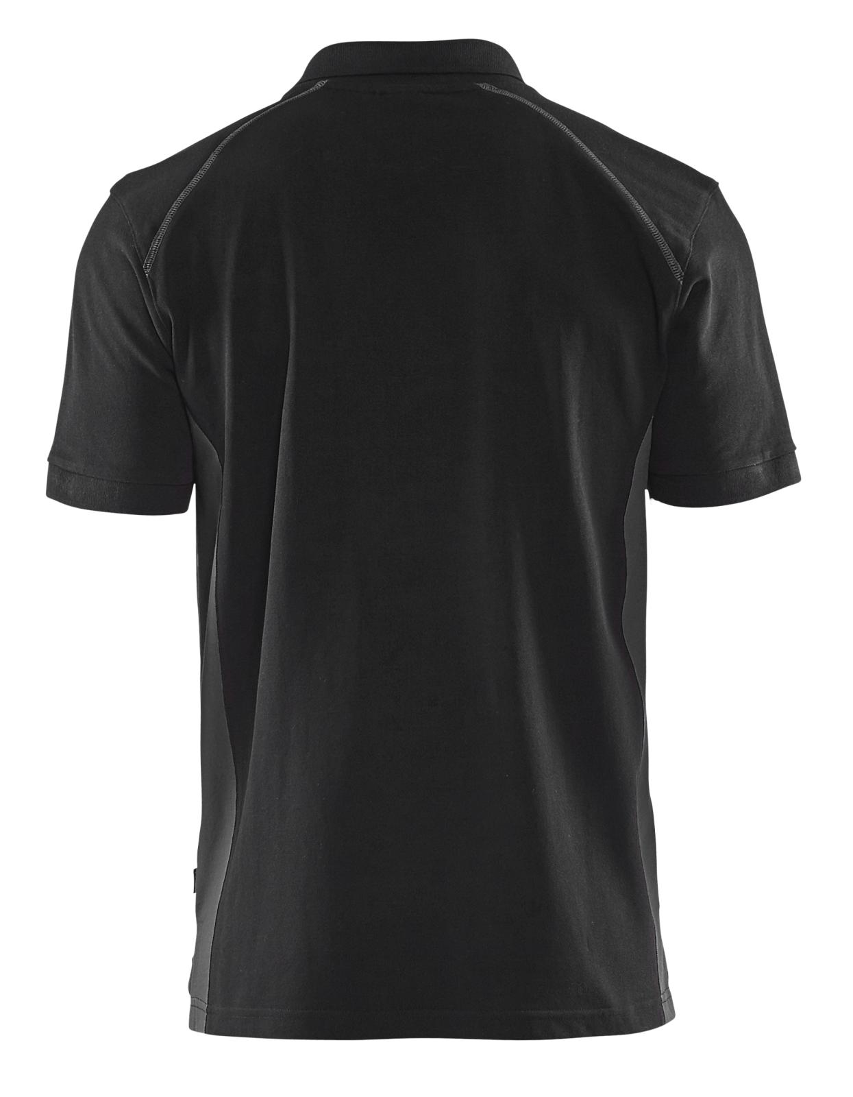 Blaklader Poloshirts 33241050 zwart-grijs(9998)