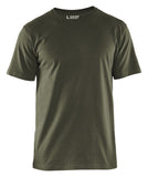 Blaklader T-shirts 33251042 5-pack army groen(4600)