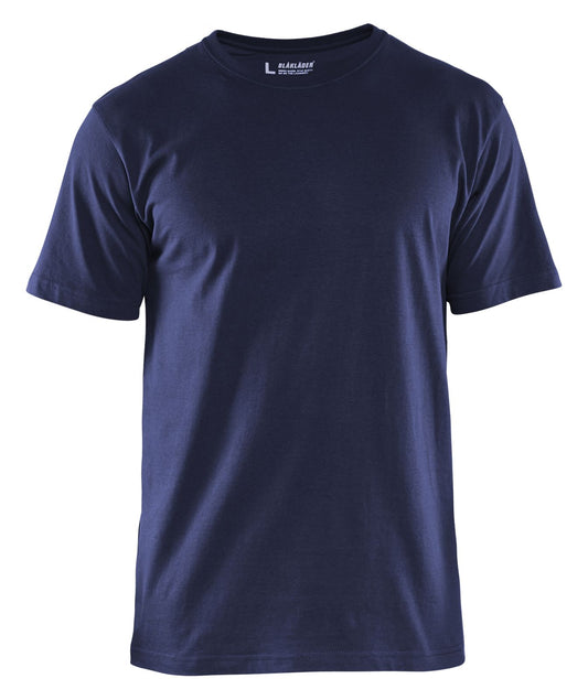 Blaklader T-shirts 33251042 5-pack marineblauw(8800)