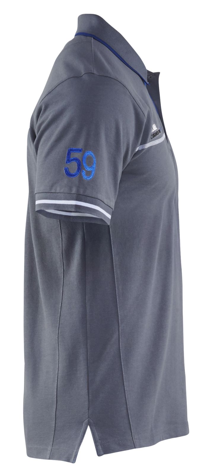 Blaklader Poloshirts 33271050 grijs-korenblauw(9485)