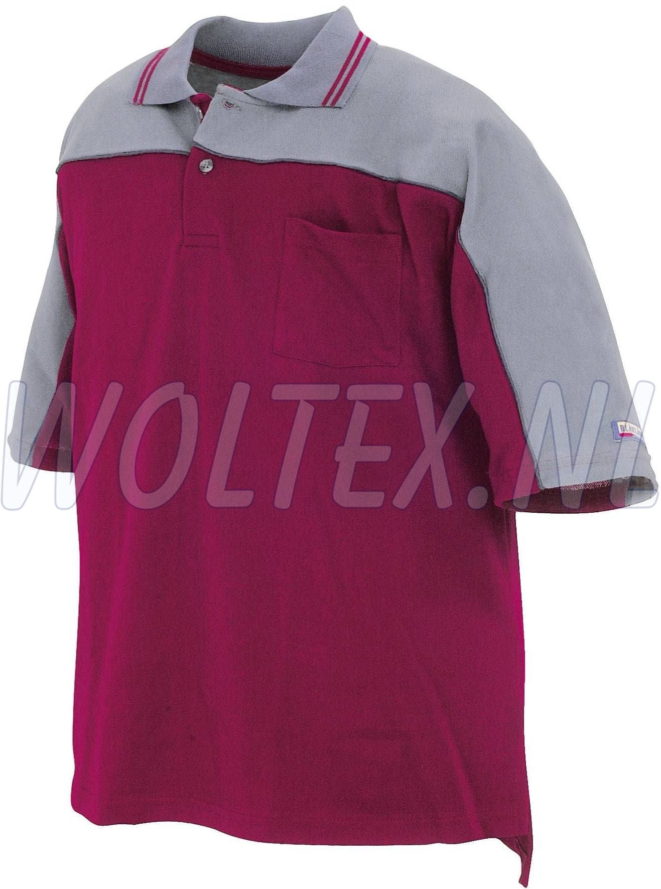 Blaklader Poloshirts 33301050 bordeauxrood-grijs(5794)