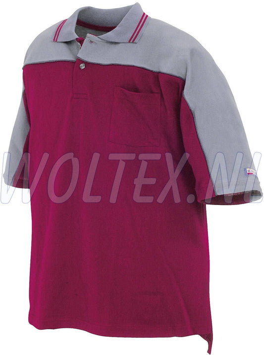 Blaklader Poloshirts 33301050 bordeauxrood-grijs(5794)