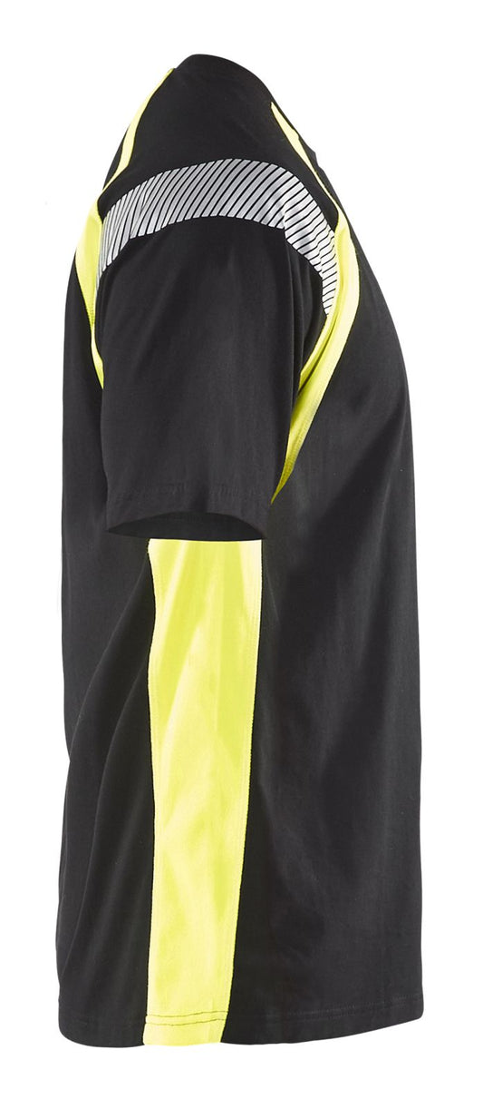 Blaklader T-shirts 33321030 zwart-geel(9933)