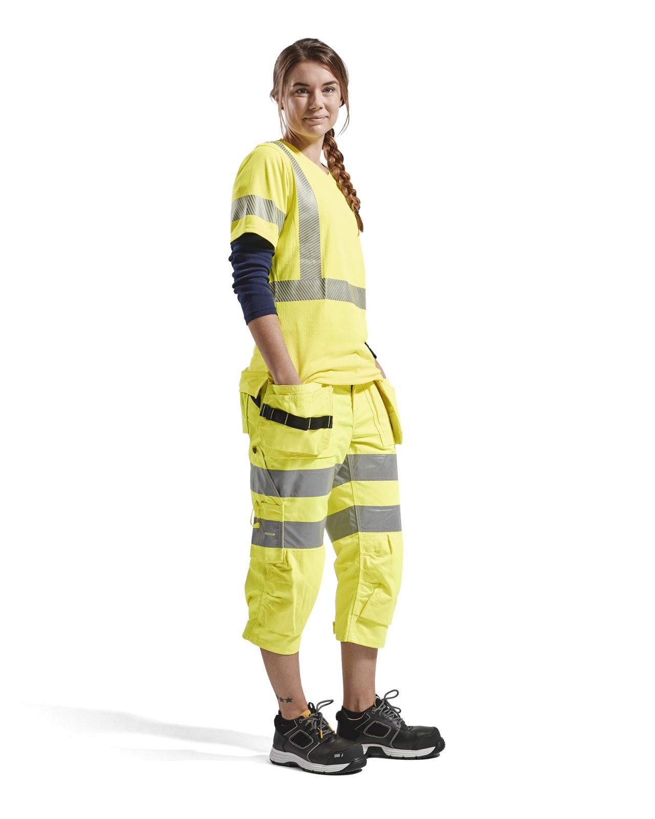 Blaklader T-shirts 33361013 HiVis UPF40+ UV geel(3300)