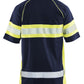 Blaklader T-shirts 33371051 HiVis UPF40+ UV marineblauw-geel(8933)