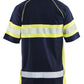 Blaklader T-shirts 33371051 HiVis UPF40+ UV marineblauw-geel(8933)