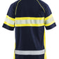 Blaklader T-shirts 33371051 HiVis UPF40+ UV marineblauw-geel(8933)