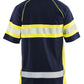 Blaklader T-shirts 33371051 HiVis UPF40+ UV marineblauw-geel(8933)