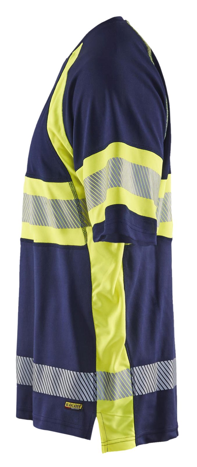 Blaklader T-shirts 33371051 HiVis UPF40+ UV marineblauw-geel(8933)