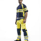 Blaklader T-shirts 33371051 HiVis UPF40+ UV marineblauw-geel(8933)