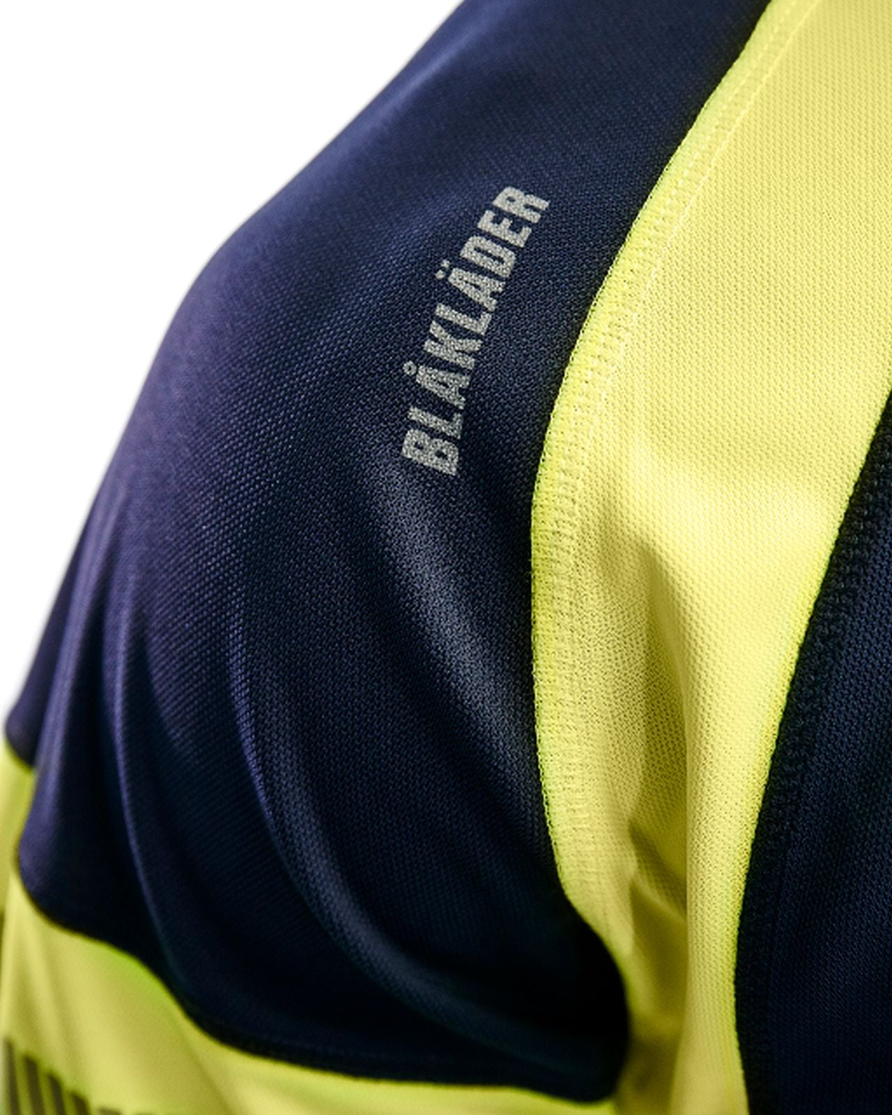 Blaklader T-shirts 33371051 HiVis UPF40+ UV marineblauw-geel(8933)