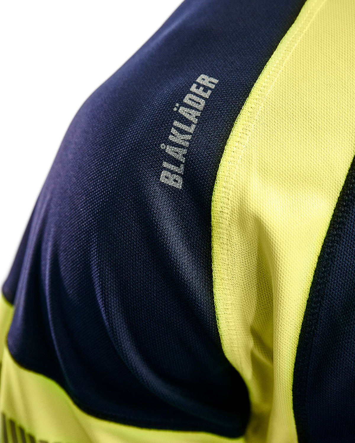 Blaklader T-shirts 33371051 HiVis UPF40+ UV marineblauw-geel(8933)