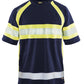 Blaklader T-shirts 33371051 HiVis UPF40+ UV marineblauw-geel(8933)
