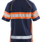 Blaklader T-shirts 33371051 HiVis UPF40+ UV marineblauw-oranje(8953)