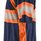 Blaklader T-shirts 33371051 HiVis UPF40+ UV marineblauw-oranje(8953)