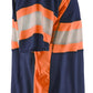 Blaklader T-shirts 33371051 HiVis UPF40+ UV marineblauw-oranje(8953)