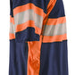 Blaklader T-shirts 33371051 HiVis UPF40+ UV marineblauw-oranje(8953)