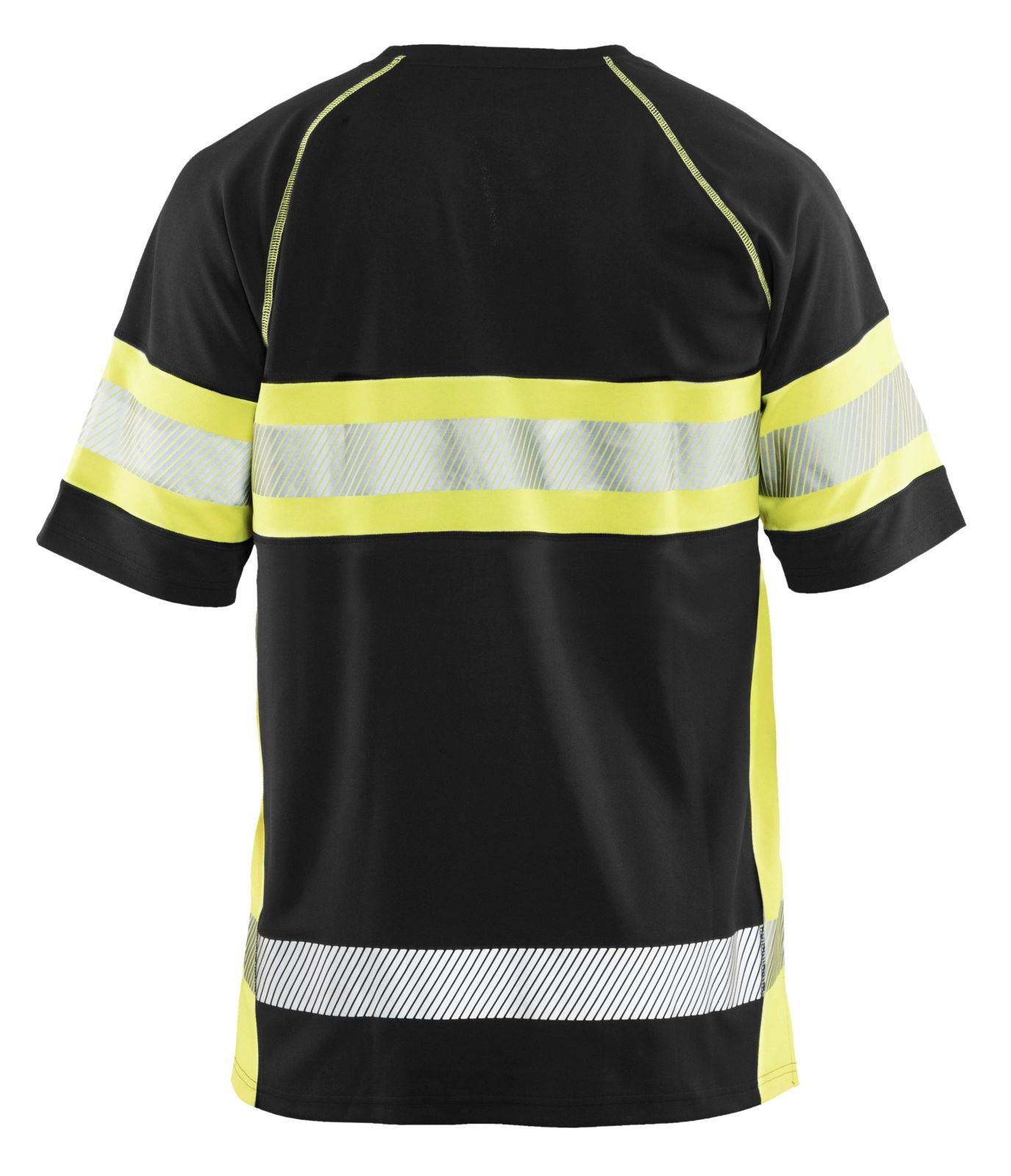 Blaklader T-shirts 33371051 HiVis UPF40+ UV zwart-geel(9933)