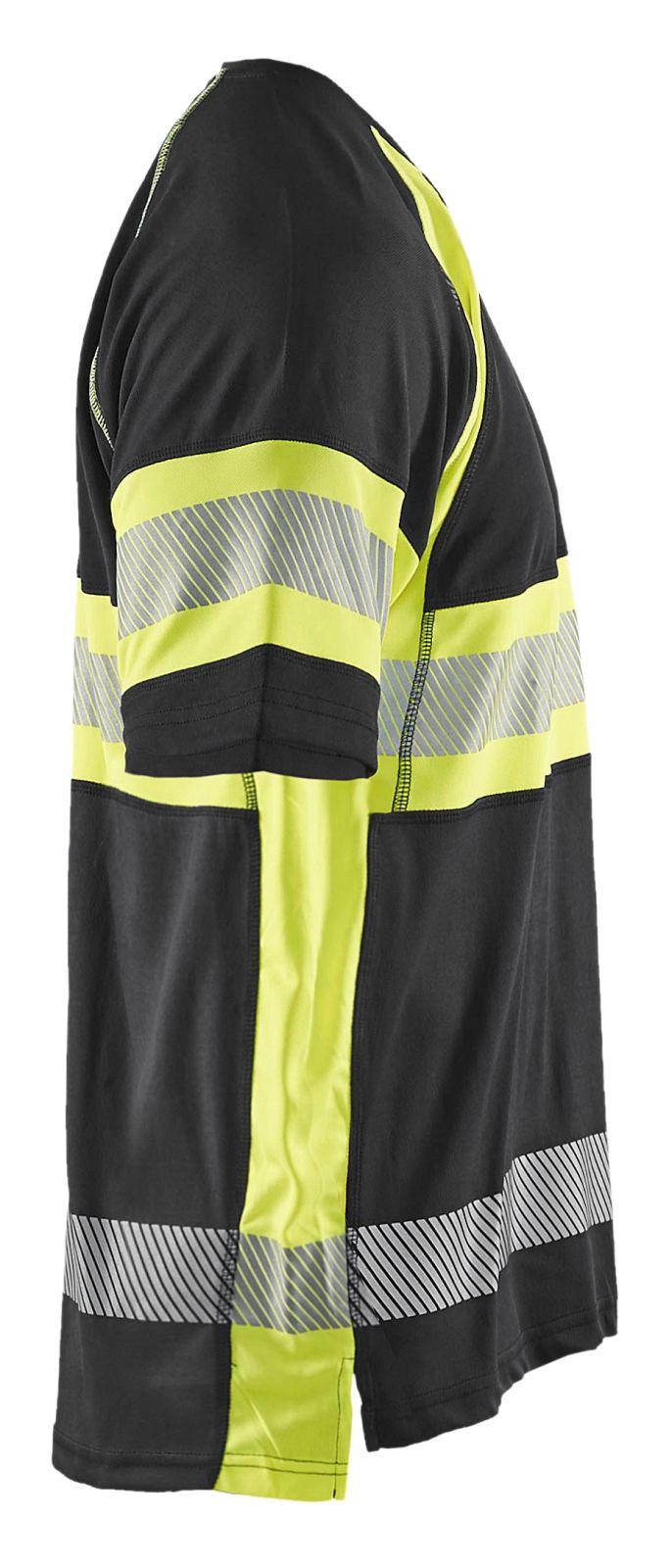 Blaklader T-shirts 33371051 HiVis UPF40+ UV zwart-geel(9933)