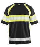 Blaklader T-shirts 33371051 HiVis UPF40+ UV zwart-geel(9933)