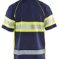 Blaklader Poloshirts 33381051 HiVis marineblauw-geel(8933)