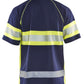 Blaklader Poloshirts 33381051 HiVis marineblauw-geel(8933)
