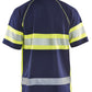 Blaklader Poloshirts 33381051 HiVis marineblauw-geel(8933)