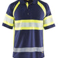 Blaklader Poloshirts 33381051 HiVis marineblauw-geel(8933)