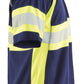 Blaklader Poloshirts 33381051 HiVis marineblauw-geel(8933)