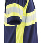 Blaklader Poloshirts 33381051 HiVis marineblauw-geel(8933)