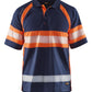 Blaklader Poloshirts 33381051 HiVis marineblauw-oranje(8953)