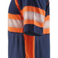 Blaklader Poloshirts 33381051 HiVis marineblauw-oranje(8953)