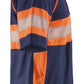 Blaklader Poloshirts 33381051 HiVis marineblauw-oranje(8953)