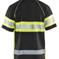 Blaklader Poloshirts 33381051 HiVis zwart-geel(9933)