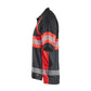 Blaklader Poloshirts 33381051 HiVis zwart-fluo rood(9955)
