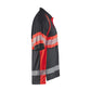 Blaklader Poloshirts 33381051 HiVis zwart-fluo rood(9955)