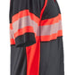 Blaklader Poloshirts 33381051 HiVis zwart-fluo rood(9955)