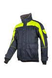 Sioen Jassen Nibas fluo geel-marineblauw