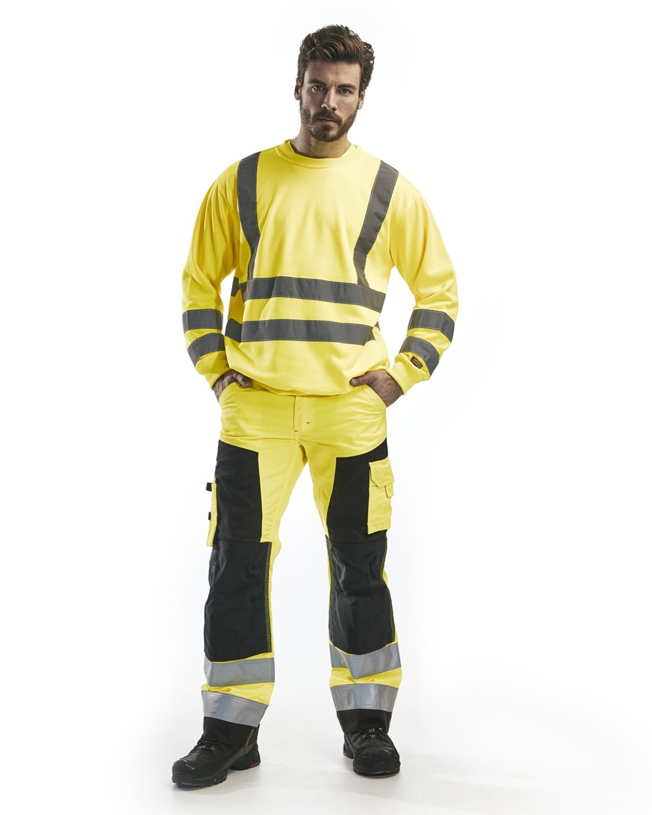 Blaklader Sweaters 33411974 HiVis fluo-geel(3300)