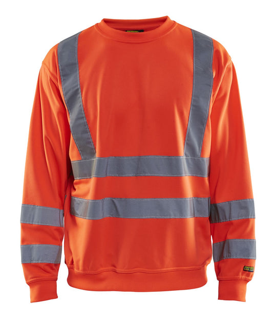 Blaklader Sweaters 33411974 HiVis fluo-rood(5500)