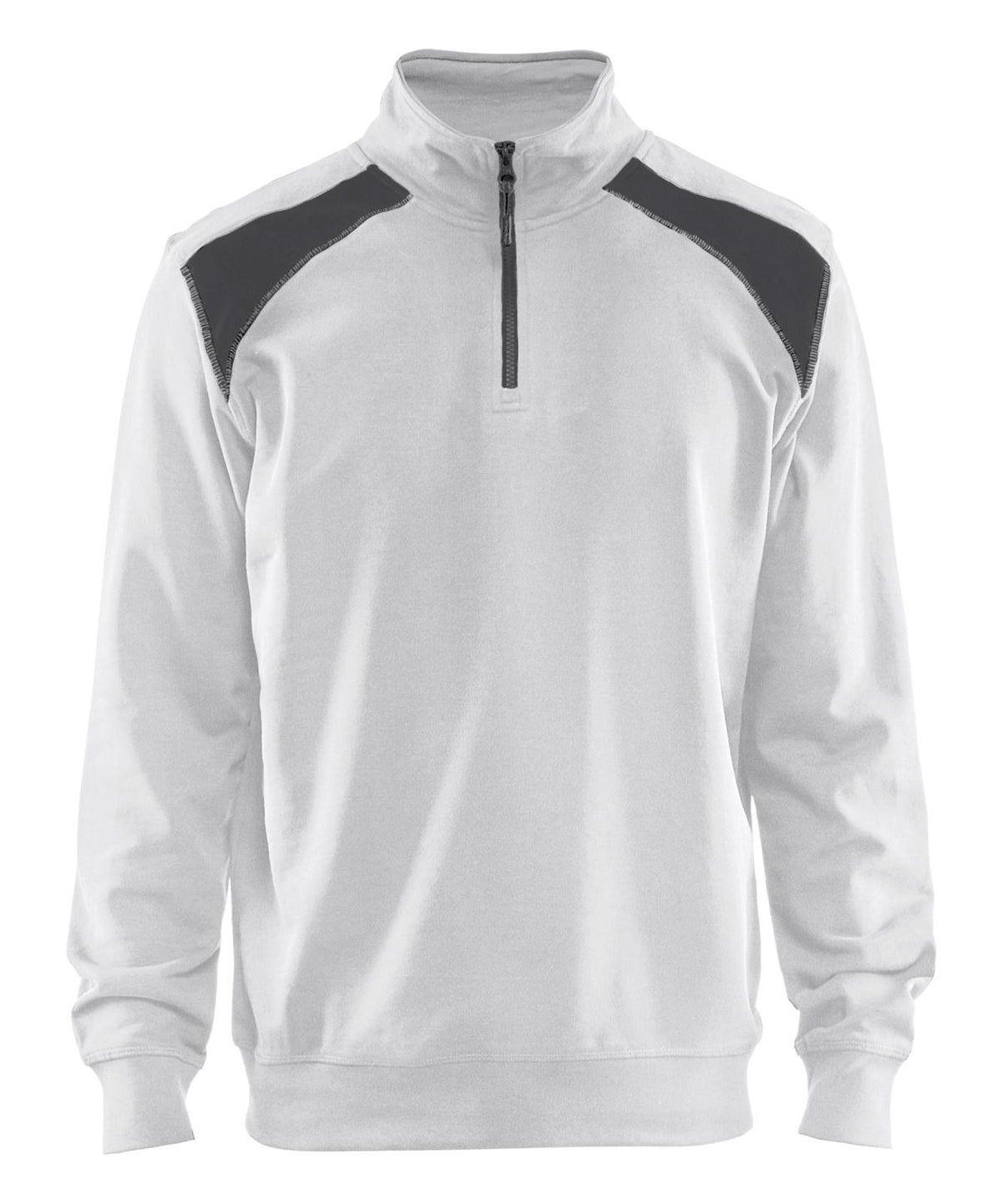 Blaklader sweatershirts 33531158 wit-donkergrijs(1098)