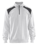 Blaklader sweatershirts 33531158 wit-donkergrijs(1098)