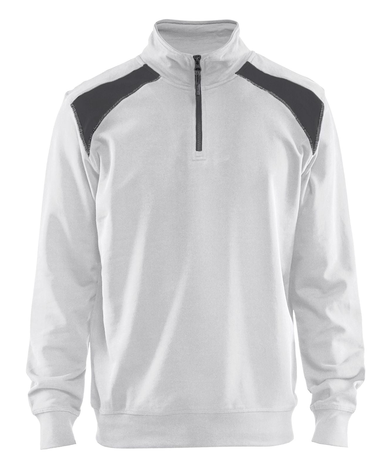 Blaklader sweatershirts 33531158 wit-donkergrijs(1098)