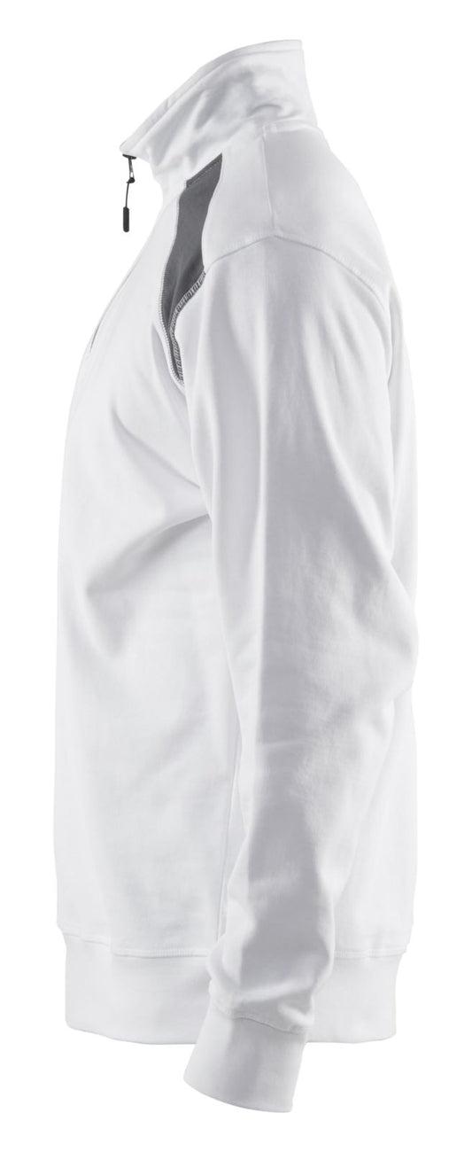 Blaklader sweatershirts 33531158 wit-donkergrijs(1098)
