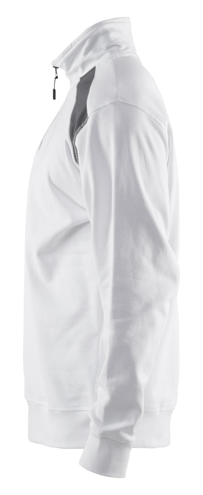 Blaklader sweatershirts 33531158 wit-donkergrijs(1098)