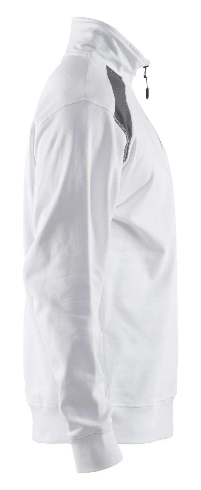 Blaklader sweatershirts 33531158 wit-donkergrijs(1098)