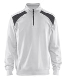 Blaklader sweatershirts 33531158 wit-donkergrijs(1098)