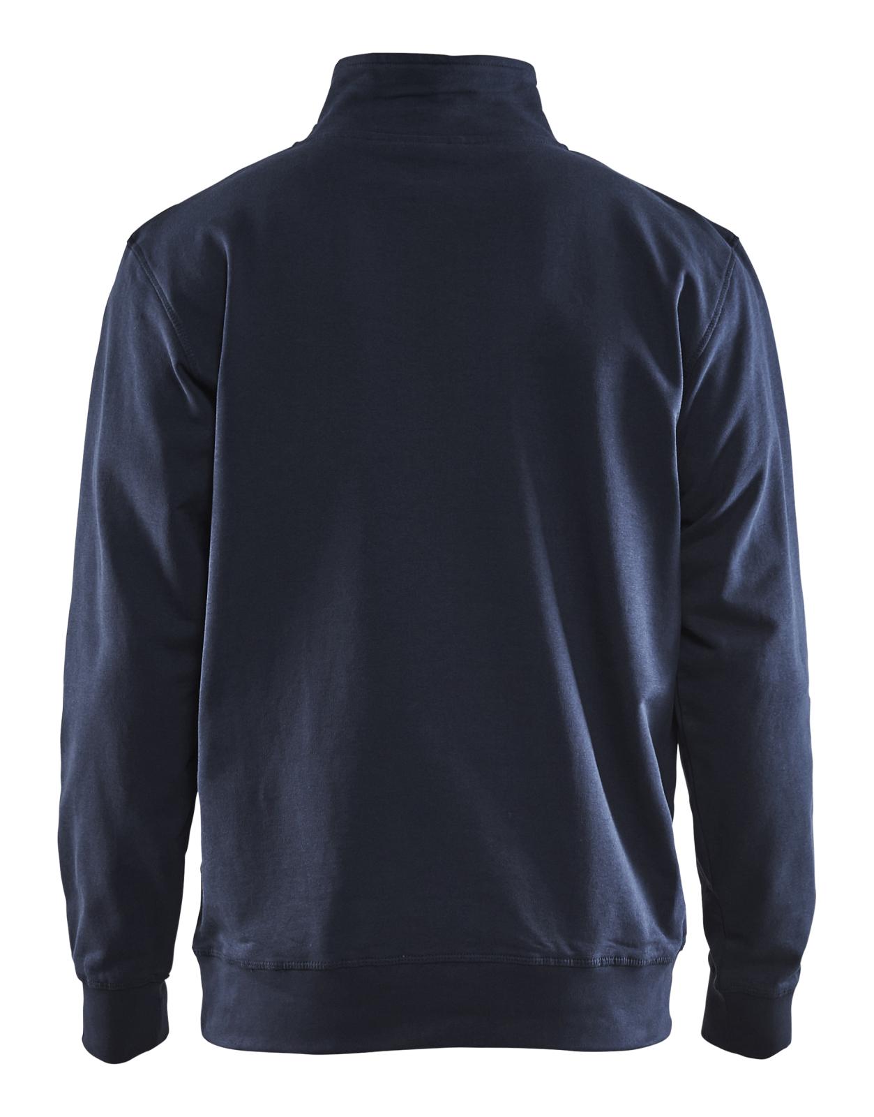 Blaklader Zipsweaters 33531158 donker marineblauw-zwart(8699)