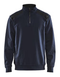Blaklader Zipsweaters 33531158 donker marineblauw-zwart(8699)