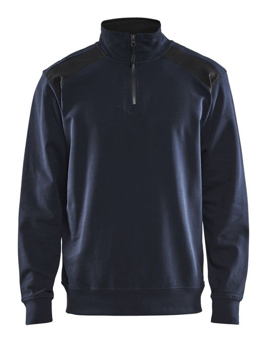 Blaklader Zipsweaters 33531158 donker marineblauw-zwart(8699)